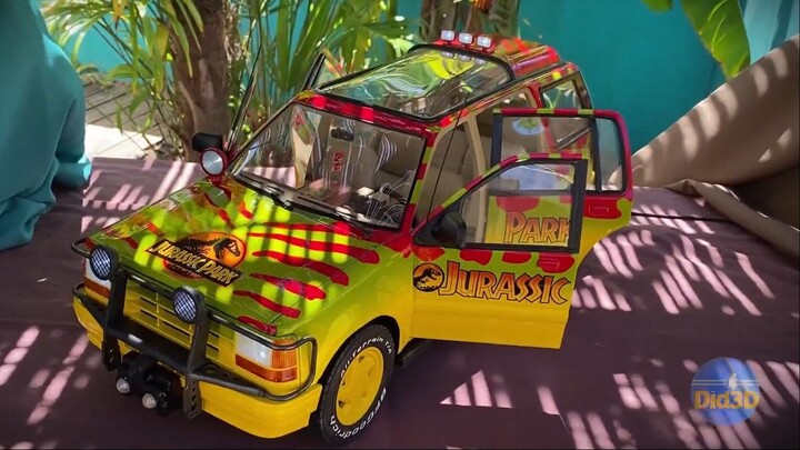Jurassic park Car 3Dprint