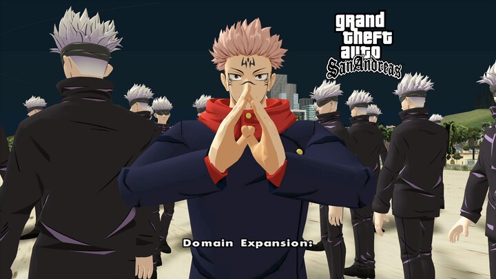 【GTASA】Raja Iblis Dua Wajah Mengeksekusi Gojo Suguru