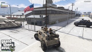 BARBAR SEKALI | SERANG PANGKALAN MILITER (AREA 51) GTA 5