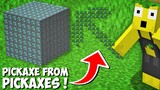 Only this PICKAXE OF PICKAXES CAN MINE this DIAMOND ORE FROM ORE in Minecraft ! NEW SECRET PICKAXE!