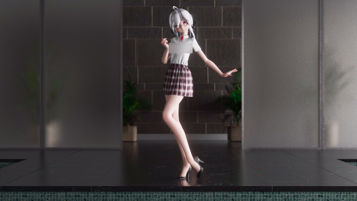 [MMD อ่อนแอ·สารละลายผ้า] ช่วงฤดูร้อน