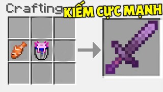 THỬ THÁCH SINH TỒN TRONG THẾ GIỚI "CHO AXOLOTL ĂN" SẼ NHẬN ĐƯỢC VẬT PHẨM VIP !! *AXOLOTL = KIẾM VIP*