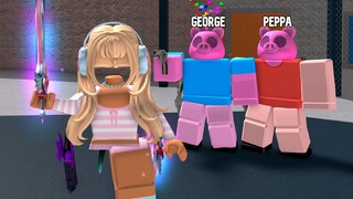 I Found PEPPA PIG TEAMERS, SO I DESTROY THEM..(Murder Mystery 2)