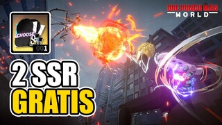 2 SSR Gratis Dari Event! Gaperlu REROLL Lagi | One Punch Man: World