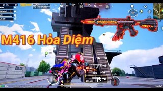 PUBG Mobile - Trải Nghiệm Skin M416 Hỏa Diệm | Xứng Đáng Cây Súng Đẹp Nhất Năm!