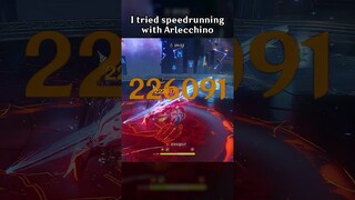 I TRIED SPEEDRUNNING WITH ARLECCHINO