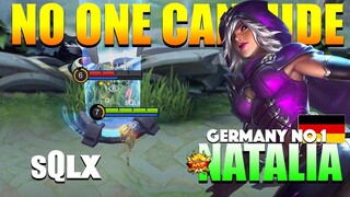 Germany Best Natalia! No one can Hide! | Top Global Natalia Gameplay By ѕQʟx ~ MLBB