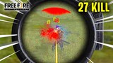 Duo vs Squad 27 Kill Ajjubhai and Munnabhai Epic Thriller Gameplay - Garena Free Fire- Total Gaming