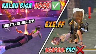KALO BISA NOOB NGAPAIN PROO❗WTF moments | Free Fire Indonesia