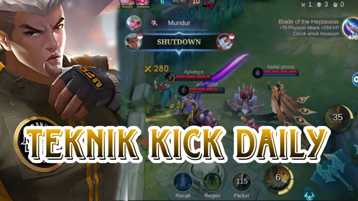 TEKNIK KICK DAILY