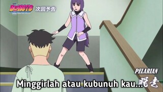 Boruto episode 190 | Kawaki marah dan mengamuk pada sumire, Naruto vs kawaki (Spoiler)