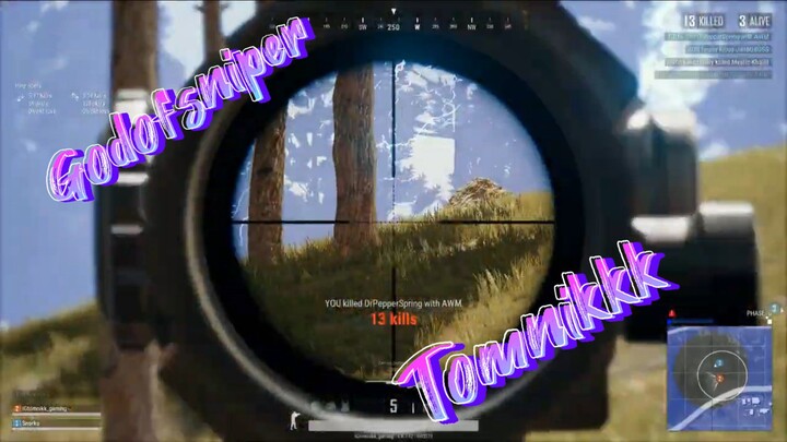 the best way to win pubg match  #godofsniper