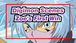 [Kazemon & Fujinmon Scenes] Peak Battle Between Female Fighters, Zoe’s First Win