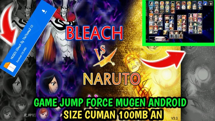 CUMAN 100MB AN‼️ DOWNLOAD GAME JUMP FORCE MUGEN LITE ANDROID FULL CHARACTER