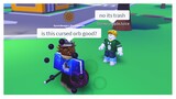 A Universal Time - CATCHING SCAMMER BY PRETENDING TO BE A NOOB WITH CURSED ORB | Roblox |