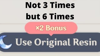 You can actually double the leyline rewards 6 times but...