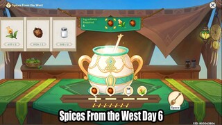 Spices From the West Day 6 Gameplay - Ingredients Required 6 Difficulty Increased?