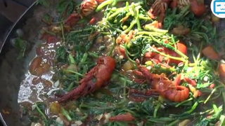 CRAWFISH  COOK ON THE KIWI OUTDOOR tôm càng #food