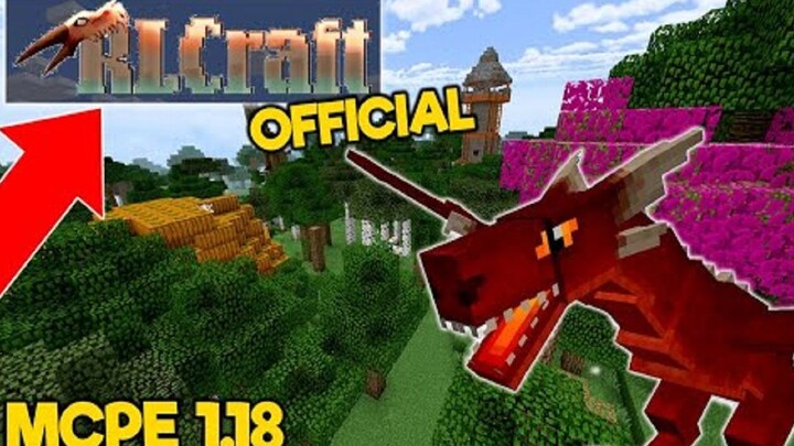 ( MCPE ) RILIS!! RLCRAFT OFFICAL UDAH ADA DI MCPE 1.18 - Minecraft Bedrock Edition