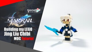 LEGO Honkai: Star Rail Jing Liu Chibi MOC Tutorial | Somchai Ud