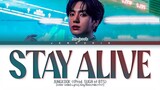 [Full Ver.] BTS Jungkook Stay Alive Lyrics (Prod. SUGA of BTS) (CHAKHO OST) (Color Coded Lyrics)