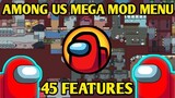 Among Us Mod Menu V2021.4.12a Updated 45 Features!!!😍 You Can Change Color And Fonts🤩New Version🔥