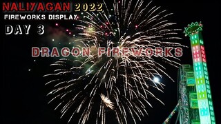 Naliyagan festival 2022 Fireworks Display | Dragon Fireworks Day-3 | Agusan del Sur
