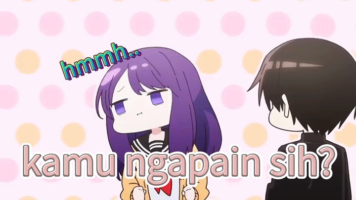 ngambeknya pun imut banget