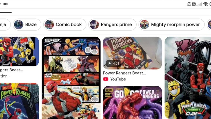 power Rangers beast morphers komik