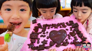 หนูยิ้มหนูแย้ม | ทำฟองดูช็อกโกแลต Chocolate Fondue