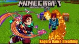 Tanjiro's Kagura Dance Breathing in Minecraft using Command Blocks