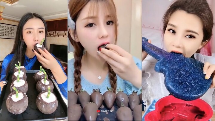 얼음ASMR 바질씨드 얼음먹방 리얼사운드 AMAZING CRUNCHY BASIL SEEDS ICE Eating MUKBANG SATİSFYİNG #106