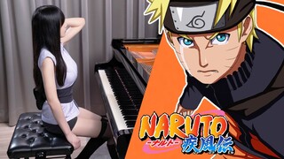 NARUTO Shippuden OP6「Sign / FLOW」Ru's Piano Cover | Hinata EPIC Version