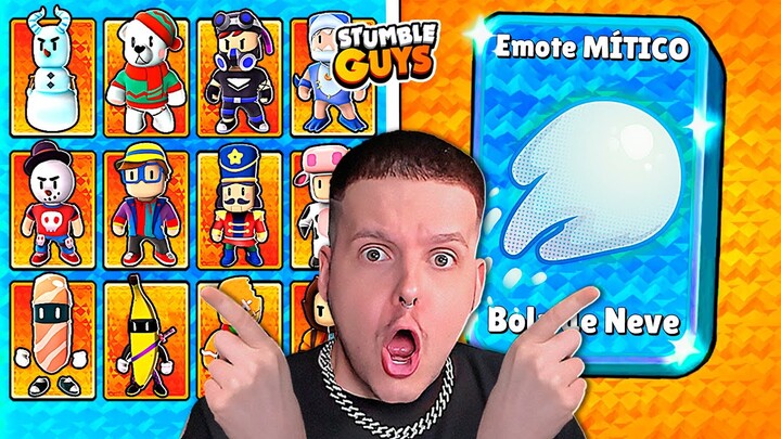😱 20 NOVAS SKINS, MODO PEGA-PEGA ZUMBI E NOVO EMOTE ESPECIAL NA BETA DO STUMBLE GUYS! 🔥 ‹ KHORTEX ›