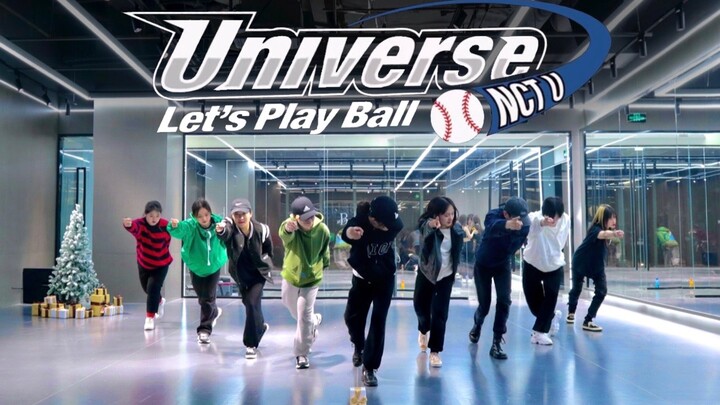 旷野练习室一日游！连圣诞树都还原的NCT U-《Universe (Let’s Play Ball)》翻跳