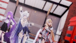 [Honkai Impact 三MMD] Vào xem ba chị em yêu nhau.