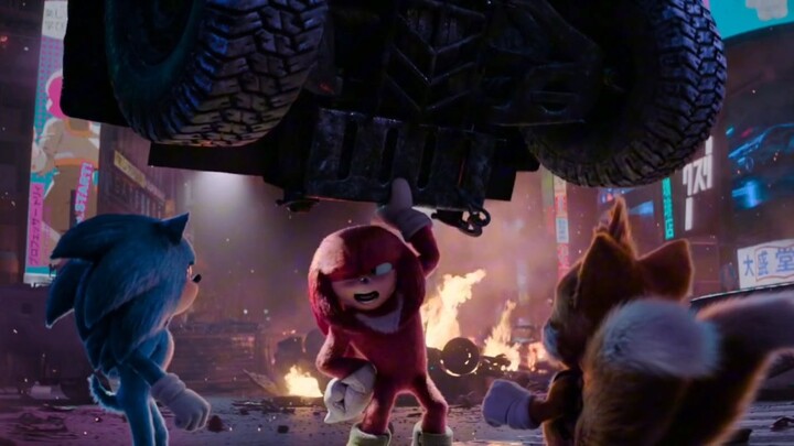 sonic the hedgehog 3, fight scene