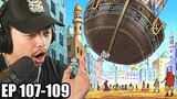 CROCODILE'S BIG BRAIN PLAN! || One Piece Episode 107-109 Reaction