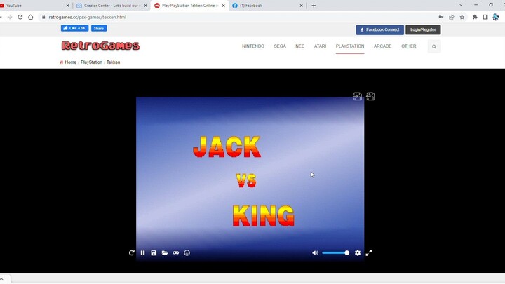 Tekken 1 Jack Gameplay