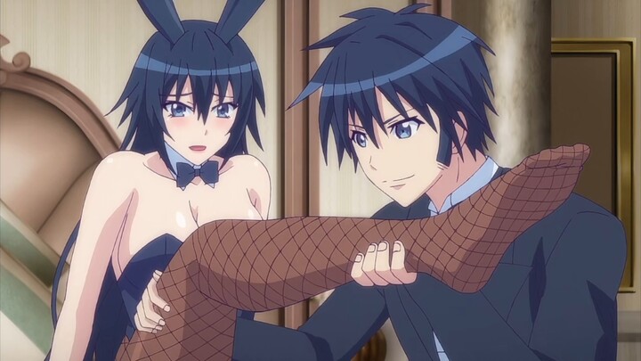 The temptation from the bunny girl—can you resist?