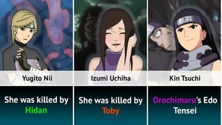 All Kunoichi deaths in Naruto