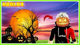 GEGARA PESTA HALOWEN DAPET PERMEN GRATIS TAPI AKU JADI LABU!!! ROBLOX MIKOCIL