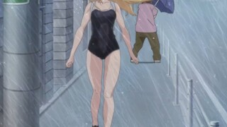 You're a smart guy to wear this outfit on a rainy day
