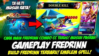 GAMEPLAY FREDRINN NEOBEAST❗ EMBLEM FREDRINN & BUILD FREDRINN TERSAKIT 2023❗ TUTORIAL FREDRINN JUNGLE