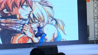 【بي بي】 عصر النهضة لوسي ترقص على أغنية OP15 من مسلسل Fairy Tail ⭐ MASAYUME CHASING المسرحية في شنيان