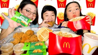 MCDONALDS MUKBANG | McShare Bundles