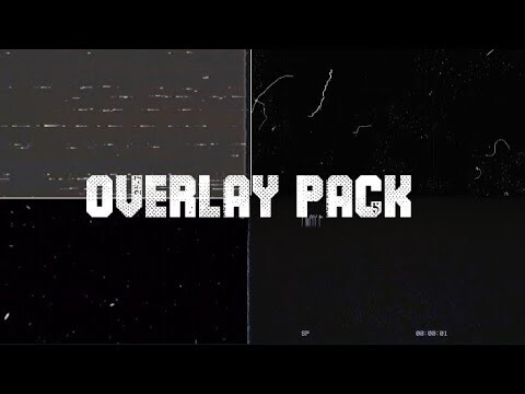 Overlay Pack (VHS/Snow) For Alight Motion