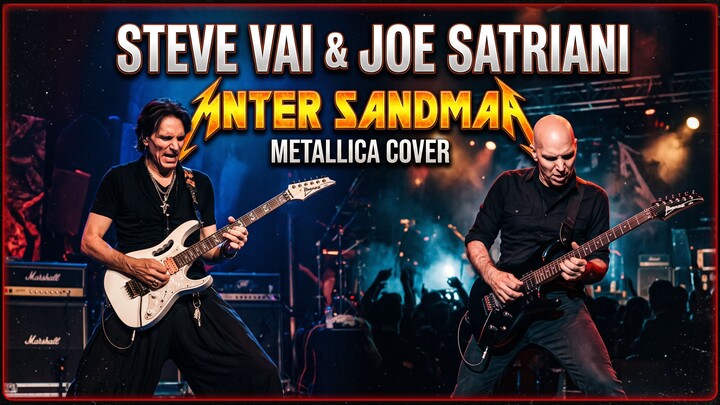 Steve Vai & Joe Satriani - Enter Sandman