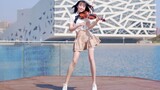 Bạn đã bao giờ nhìn thấy một cô gái nhảy violin ❤️ Quang phổ nhịp tim!