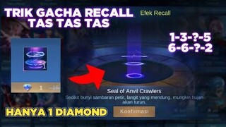 BUG SPIN RECALL TASTAS MOBILE LEGENDS ||